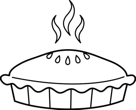 Coloring Picture Of Pie - ClipArt Best