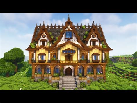 Minecraft Medieval Mansion Tutorial