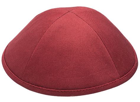 Red Fabric Kippah - YourHolyLandStore