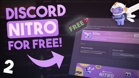 How To Get Discord Nitro For Free Youtube