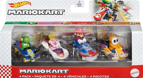 Amazon ホットウィール Hot Wheels マリオカート パック Bセット 限定オレンジヘイホー スタンダードカート入り B GWB ミニカーダイキャスト