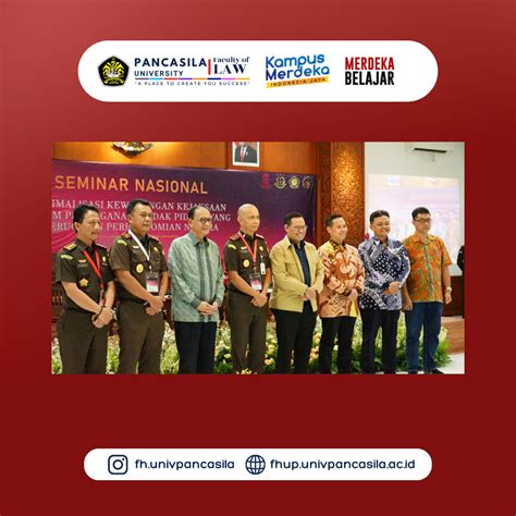 PELAKSANAAN KEGIATAN SEMINAR NASIONAL KERJASAMA KEJAKSAAN TINGGI DKI