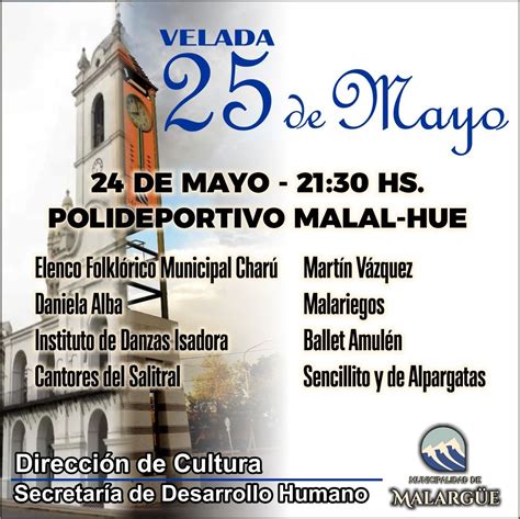 Malargüe se prepara para celebrar la Velada Patriótica del 25 de Mayo