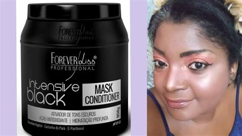 Creme Tonalizante Intensive Black Foreverliss Youtube