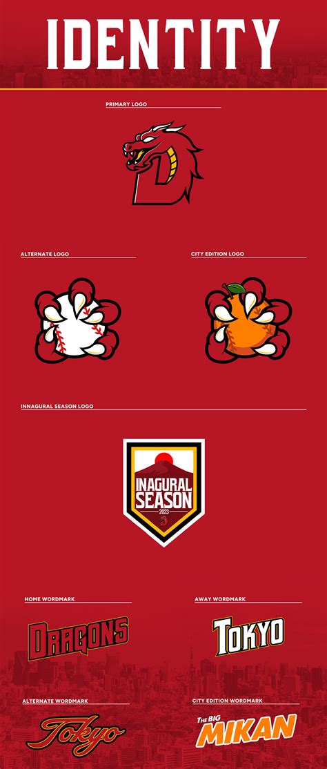 Tokyo Dragons Mlb Expansion Team Concept On Behance