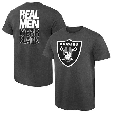 Men's Oakland Raiders NFL Pro Line by Fanatics Branded Gray Rally Logo ...