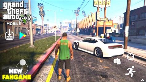 GTA 5 For Android Gameplay Fan Made Open World Game