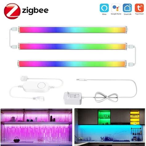 Tuya Zigbee Smart Kitchen Cabinets Led Lights Dc V Rgb Cct Dimmable