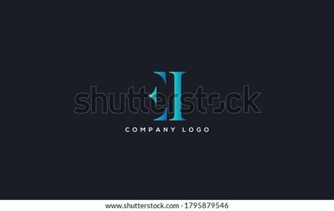 Initial Letter Ei Logo Design Vector Stock Vector Royalty Free