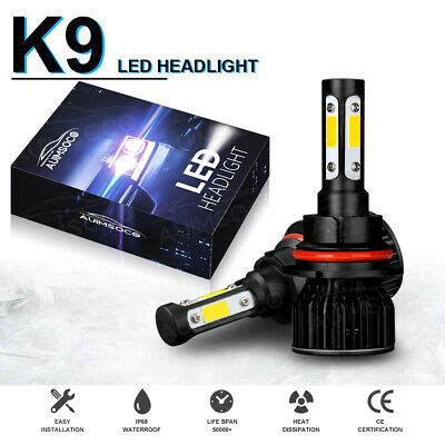 Auimsoco Hb Led Headlights Bulbs High Low Beam K White