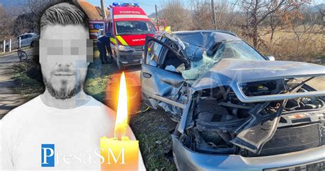 FOTO Cine este tânărul mort în accidentul de astăzi din județul Satu Mare