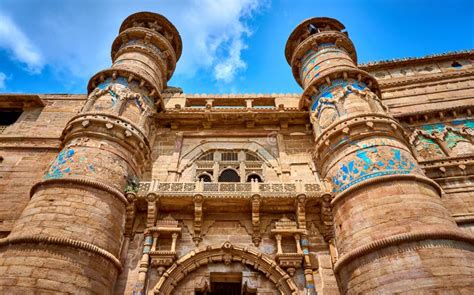 Gwalior Fort India Stock Image Image Of Gwalior Sightseeing 15441565