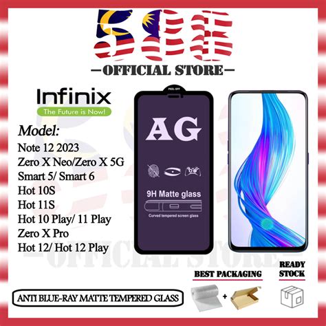 Infinix Gt Hot I Pro I I Note X Zero Smart Pro Play Anti Blue Ray