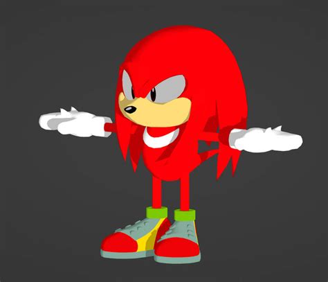 Definitive Classic Knuckles! by KromosRuby on DeviantArt