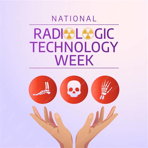 Premium Vector National Radiologic Technology Week Design Template