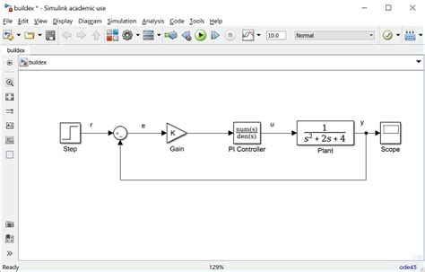 Control Tutorials For Matlab And Simulink Simulink Basics Tutorial