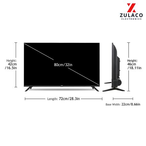 Zulaco 189 Cm 75 Inches Bezelless Series 4K Ultra HD Smart LED Google