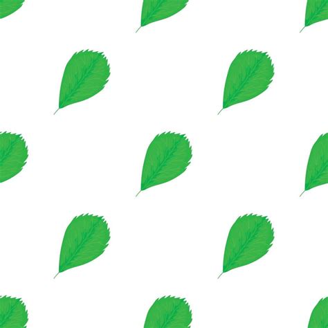 Elm leaf pattern seamless vector 19196480 Vector Art at Vecteezy