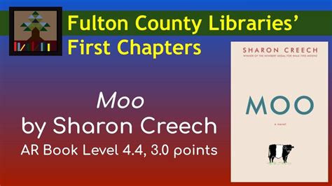 Moo By Sharon Creech Youtube