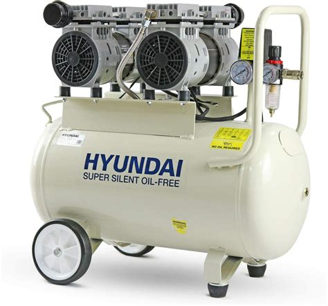 Hyundai Litre Air Compressor Cfm Psi Oil Free Low Noise