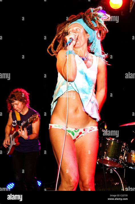 Ari-Up of The Slits performing at Liverpool Masque Liverpool, England - 08.10.09 Sakura Stock ...