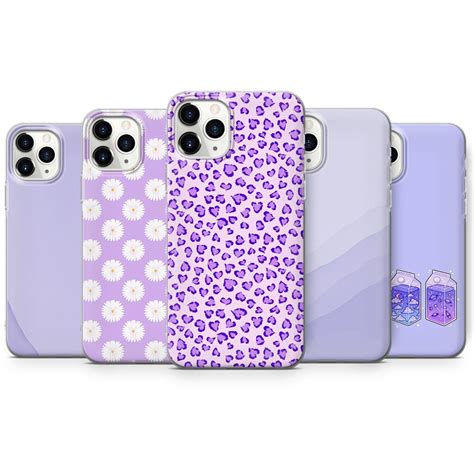 Purple Phone Case Tasteful Colorful Lavender Cover for iPhone | Etsy