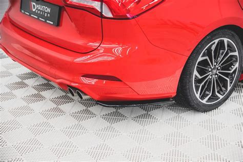 Maxton Design Diffusor Flaps V 1 für Ford Focus ST Line Mk4 89 00