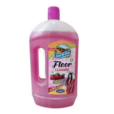 Clean O Green Rose Liquid Floor Cleaner At Bottle Liquid Floor