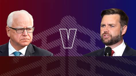 Tim Walz Vs Jd Vance Where The Vice Presidential Picks Stand On