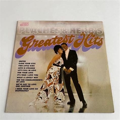 Peaches & Herb Greatest Hits 1968 - Etsy