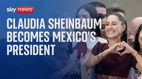 Claudia Sheinbaum Becomes Mexicos First Female President As Polls