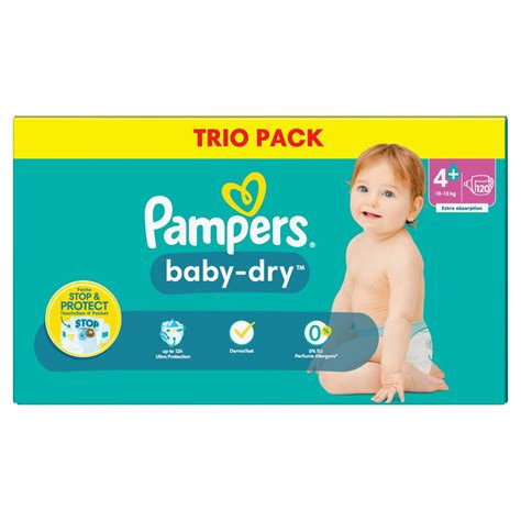 Pampers Baby Dry Couches Taille Kg Couches Pas Cher