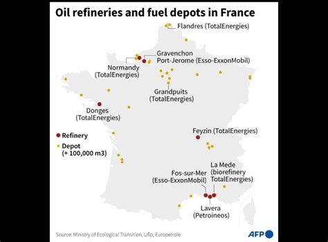 Strikes Persist At TotalEnergies Refineries Fuel Depot InFrance