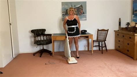 Hoovering With Hoover Junior In New French Maid Uniform Busty British Babe CherryB Clips Sale