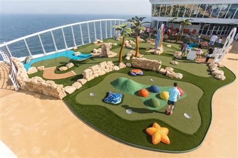 Mini Golf On Royal Caribbean Harmony Of The Seas Cruise Ship Cruise