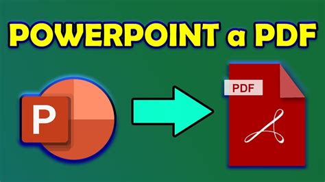 Convertir Documento POWERPOINT A PDF GRATIS ONLINEPasar De Power Point