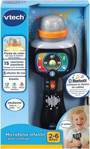 VTech Micrófono Infantil Karaoke Canta Conmigo Juguetesland