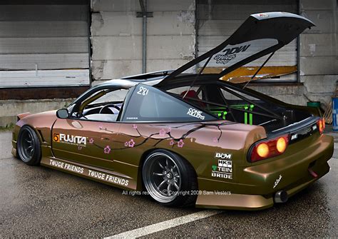 Nissan 240sx By Ophideus On Deviantart Nissan 240sx Tuner Cars