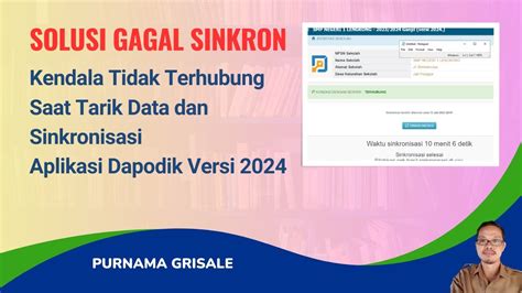 Solusi Gagal Sinkron Kendala Tidak Terhubung Saat Tarik Data Dan