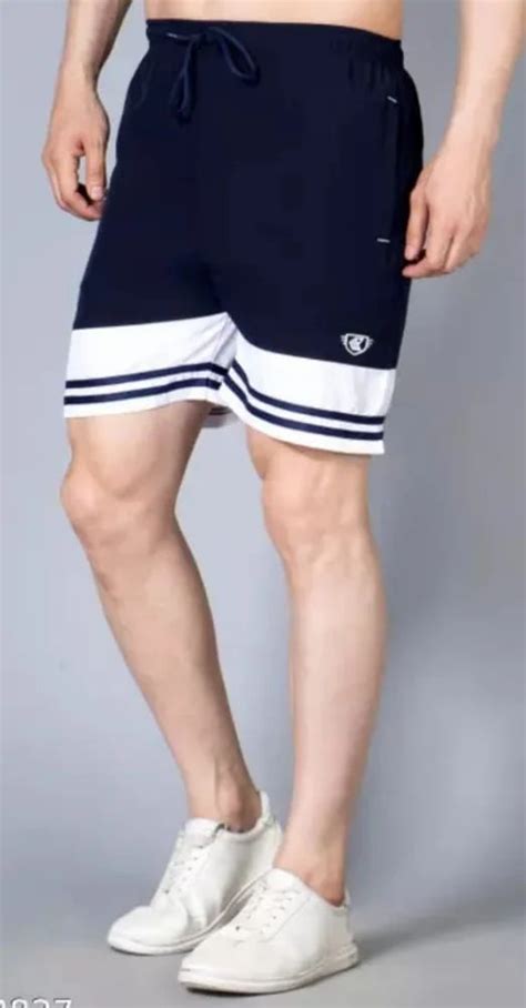 Nylon Solid Men S Sports Ns Lycra Shorts Regular Fit At Rs Piece In