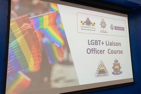 Training Course Helps Bedfordshire Police Officers Support Lgbt Community