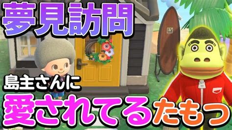 【あつ森】めちゃくちゃおしゃれな島クリで、しかもたもつが愛されてて感動！！住民愛すごい！【あつまれ どうぶつの森】【ぽんすけ】 │ 【気ままに