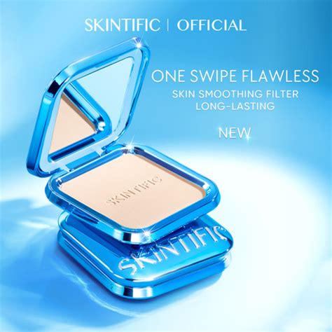 Promo Skintific Ultra Cover Powder Foundation G Matte Fit Bedak