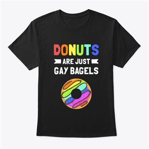 Funny Donut Design Just Gay Bagels Lgbt Products