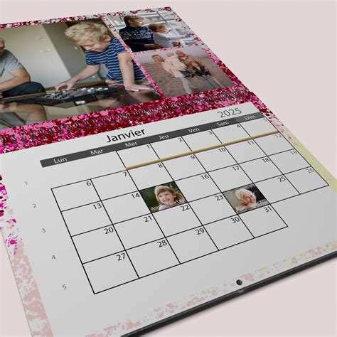 Calendrier Photo Mural Double Page Splash