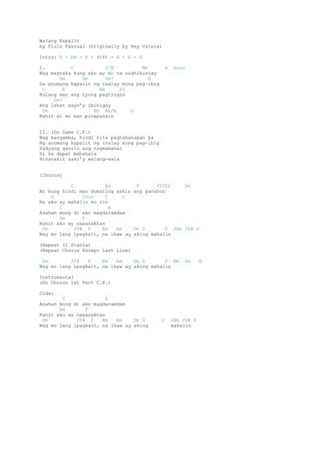 (PDF) Walang Kapalit Chords - DOKUMEN.TIPS