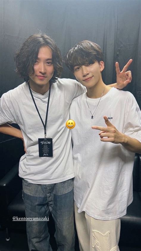 Jeonghan With Japanese Actor Kento Yamazaki ジョンハン 29歳 メンズ 髪