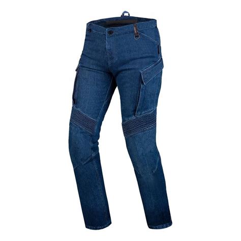 Spodnie motocyklowe jeans SHIMA GIRO 2 0 URBAN BLUE męskie bojówki GIRO