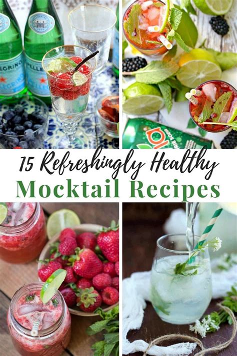 15 Best Mocktail Recipes That Are Healthy Too! | Mocktail recipe ...