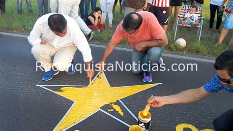 Pintaron Tres Estrellas Amarillas En Memoria De El Indio Solari Roli